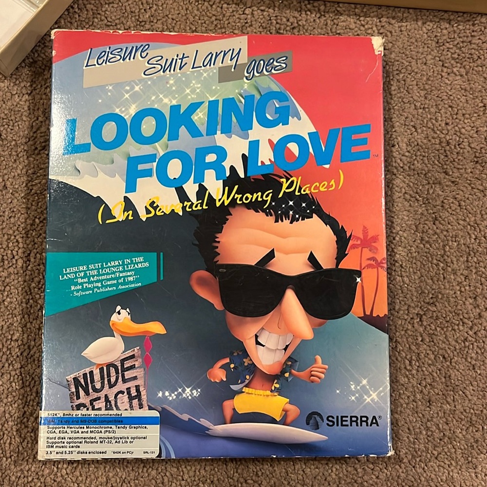 Sierra Leisure Suit Larry game